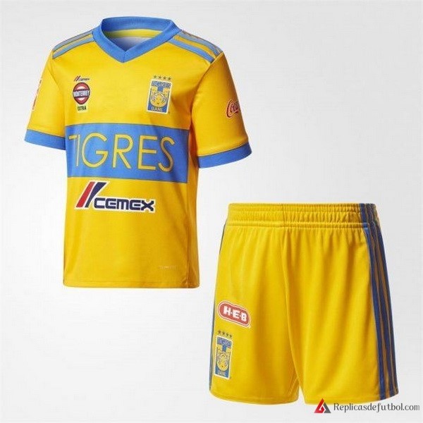 Camiseta Tigres de la UANL Niño Primera equipación 2017-2018